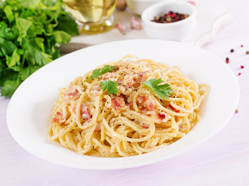 Receta carbonara