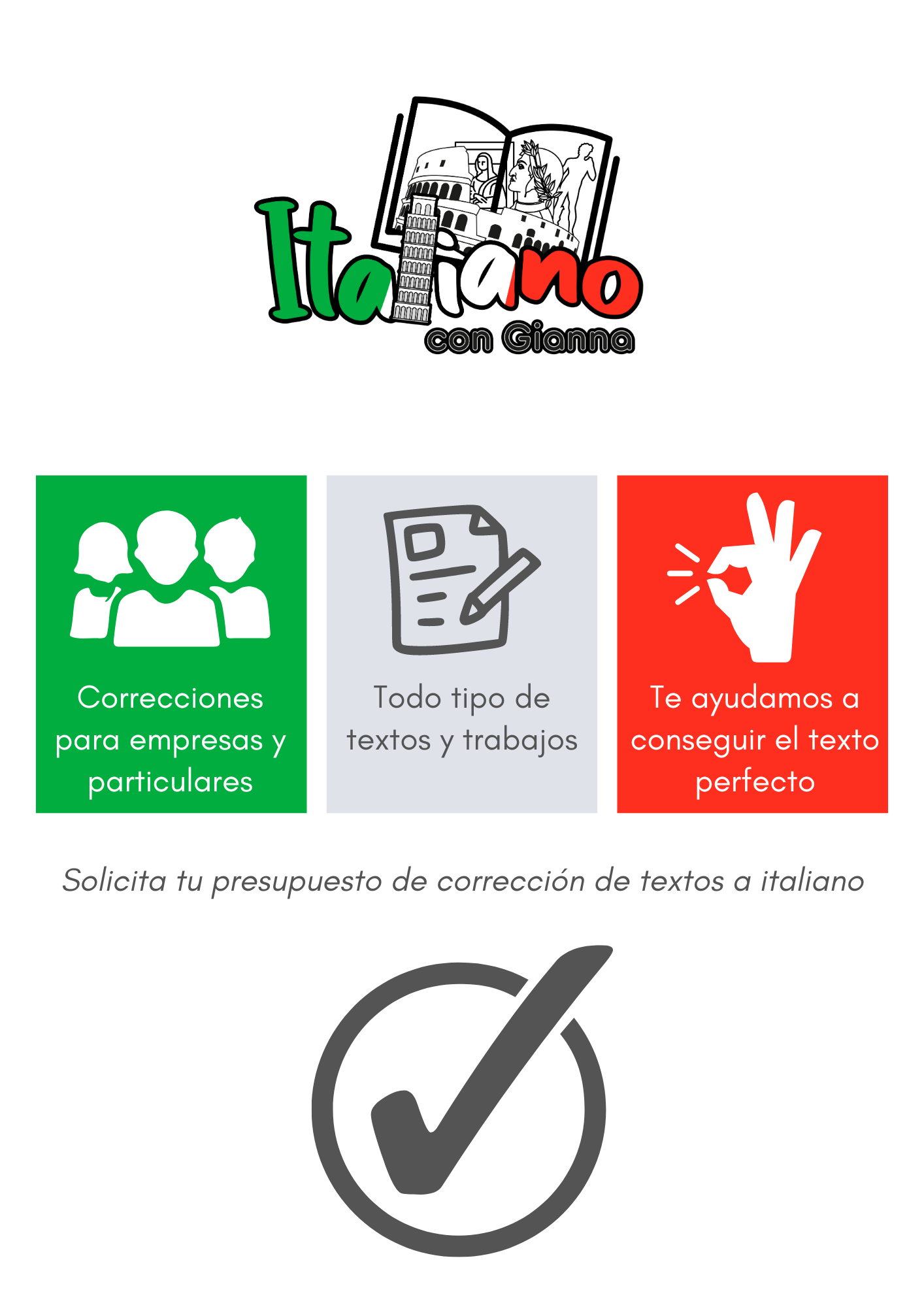 Correcciones Italiano