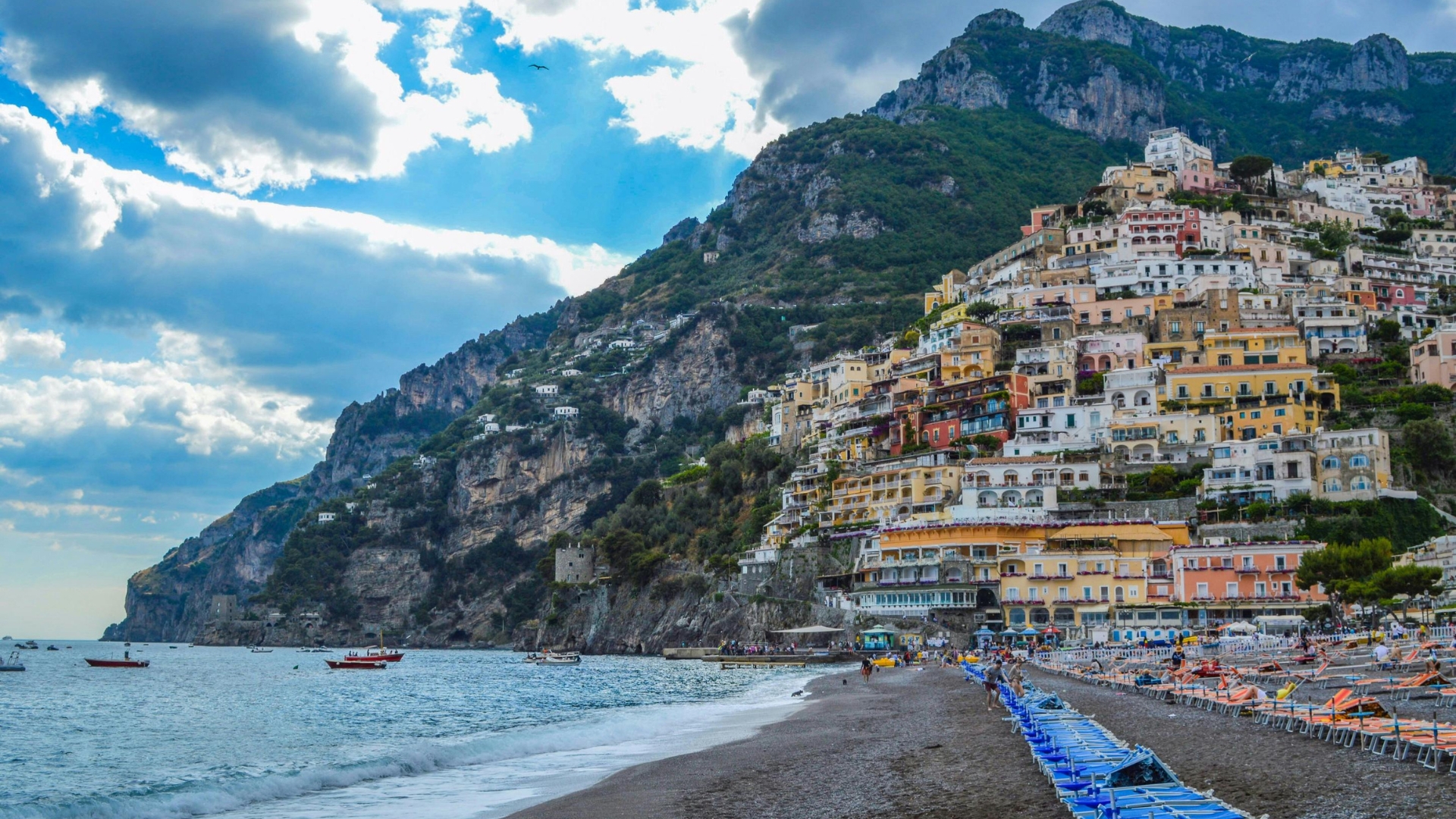 Marina Grande en Positano